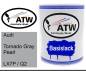 Preview: Audi, Tornado Gray Pearl, LX7P / Q2: 1L Lackdose, von ATW Autoteile West.